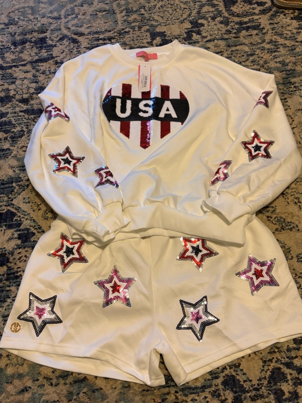 Simply Southern USA Sequin Set